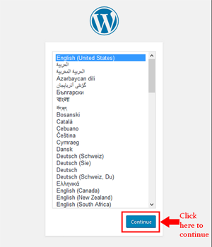 select language wordpress